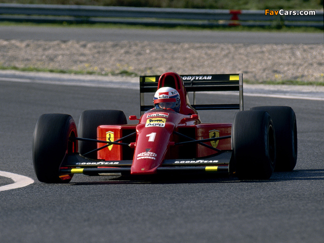 Photos of Ferrari 641 1990 (640 x 480)