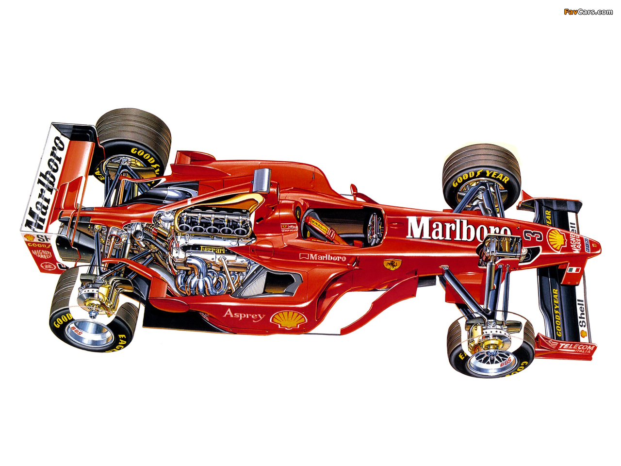 Photos of Ferrari F300 1998 (1280 x 960)