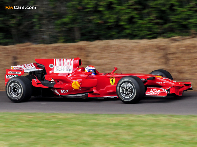 Photos of Ferrari F2008 2008 (640 x 480)