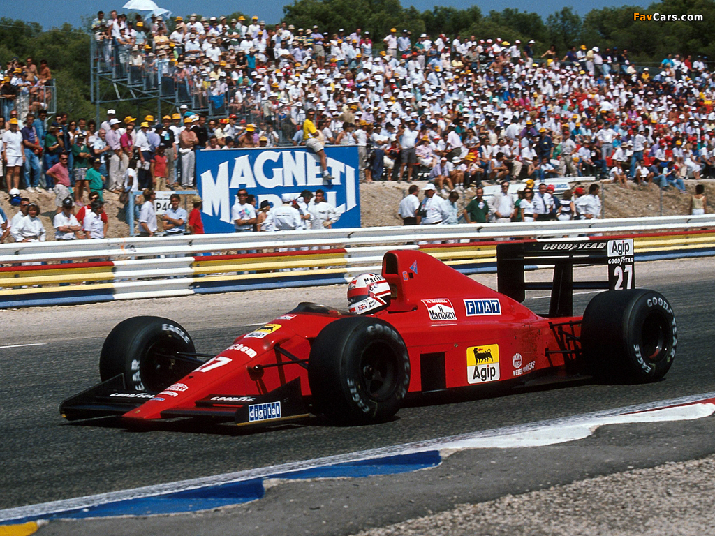 Pictures of Ferrari 640 1989 (1024 x 768)