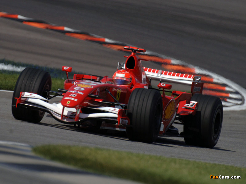 Pictures of Ferrari 248 F1 2006 (800 x 600)