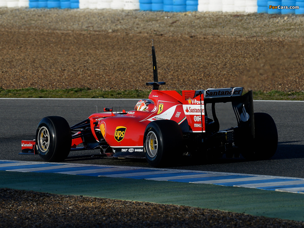 Pictures of Ferrari F14 T 2014 (1024 x 768)