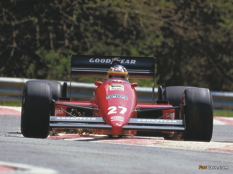 Ferrari F187 1987 wallpapers (800 x 600)