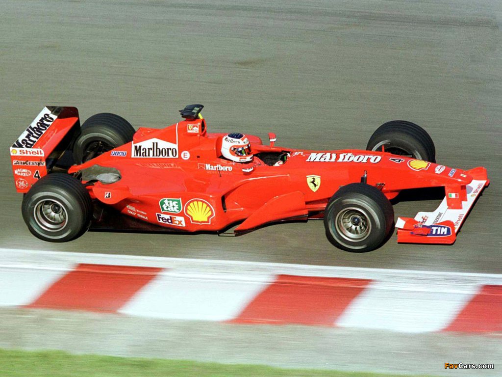 Ferrari F1-2000 2000 wallpapers (1024 x 768)