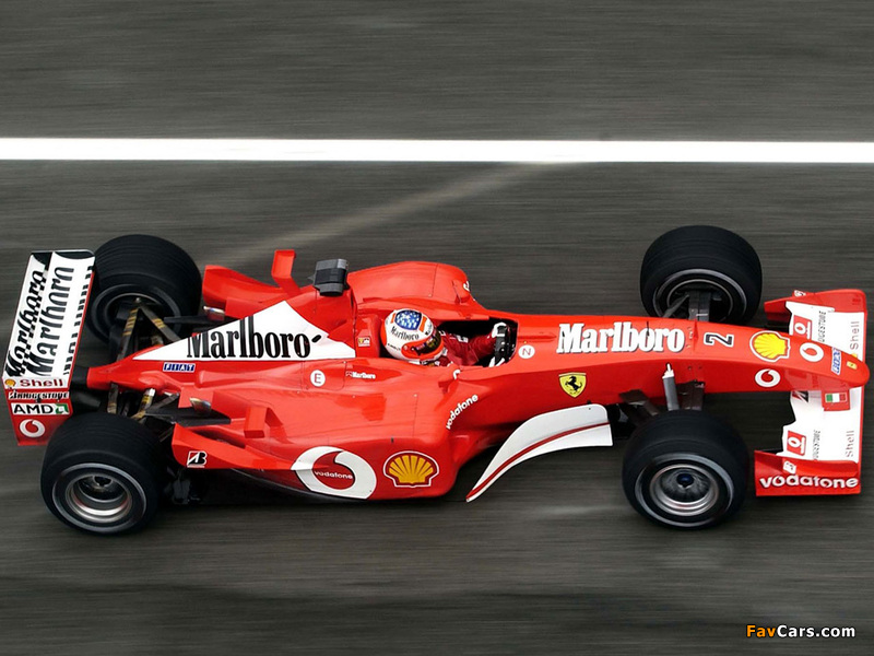 Ferrari F2002 2002 wallpapers (800 x 600)
