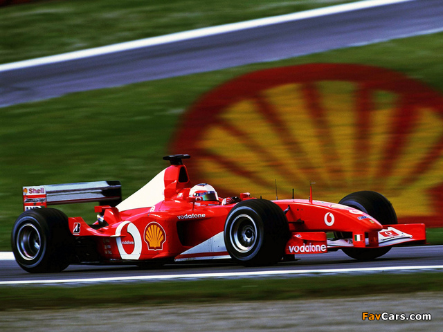 Ferrari F2002 2002 wallpapers (640 x 480)