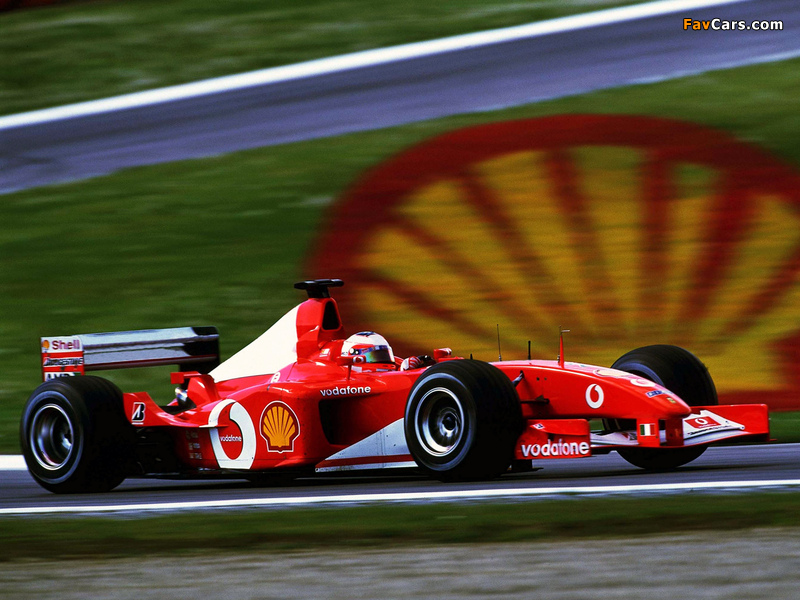 Ferrari F2002 2002 wallpapers (800 x 600)