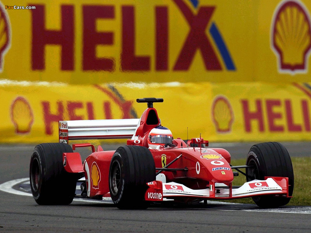 Ferrari F2002 2002 wallpapers (1024 x 768)