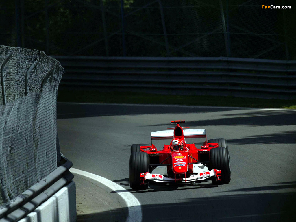 Ferrari F2004 2004 wallpapers (1024 x 768)