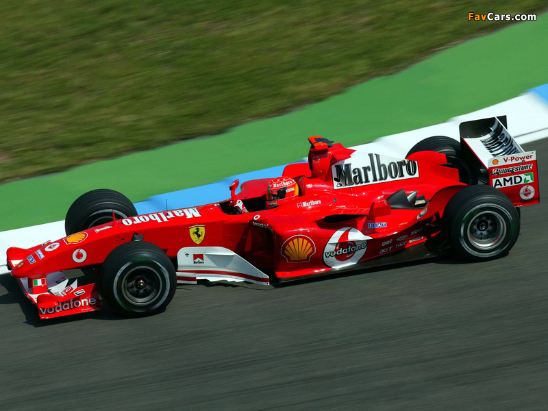 Ferrari F2004 2004 wallpapers (800 x 600)