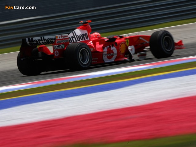 Ferrari F2005 2005 wallpapers (640 x 480)