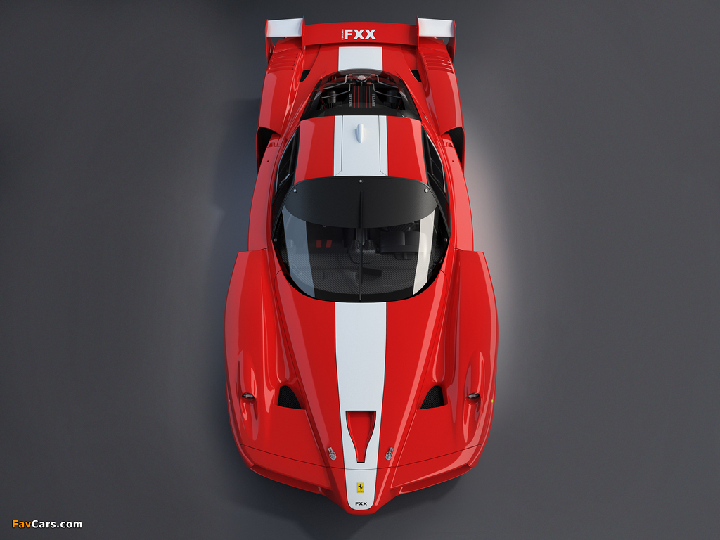 Ferrari FXX 2005 wallpapers (1024 x 768)