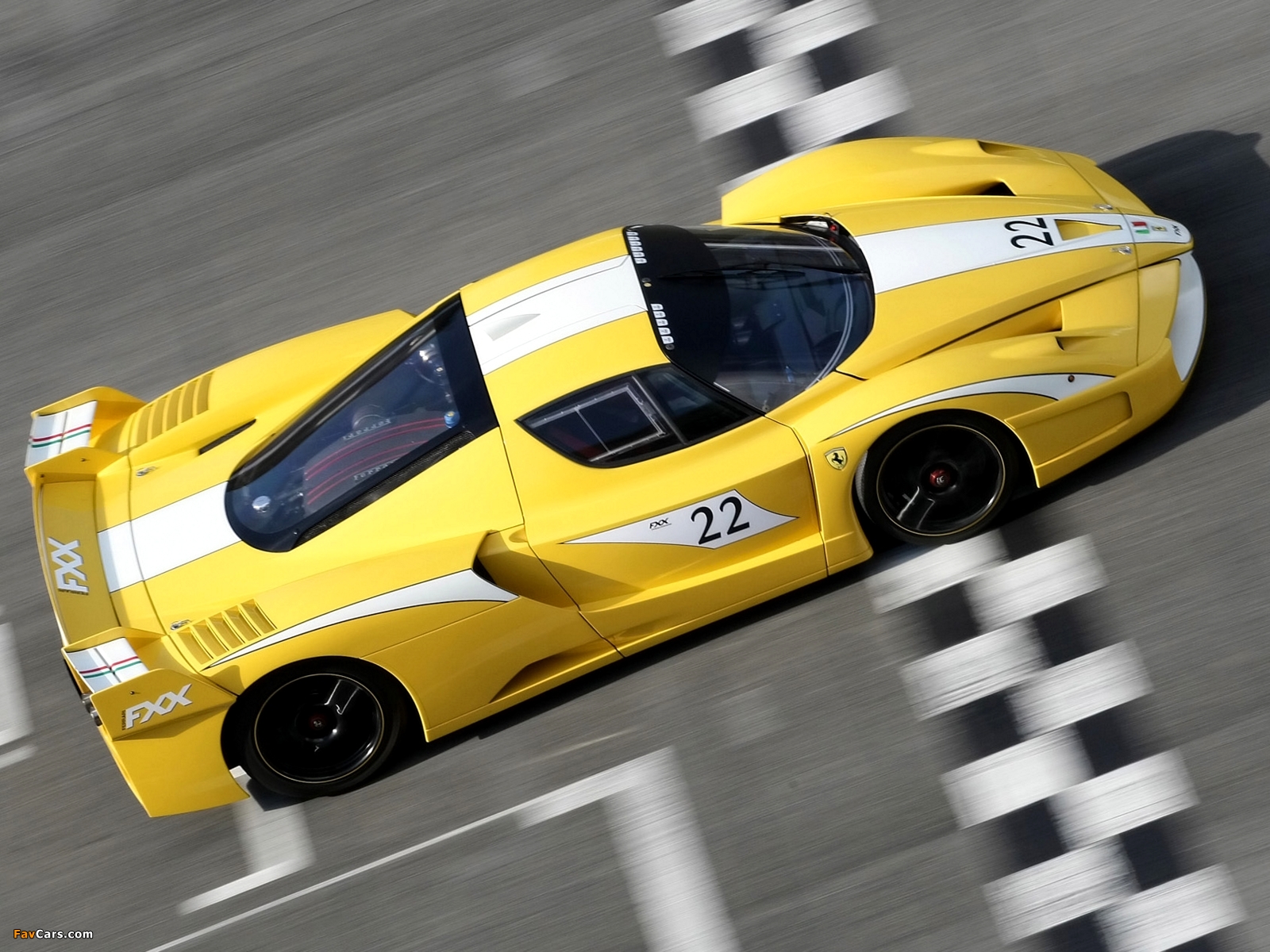 Ferrari FXX Evoluzione 2007–08 wallpapers (1600 x 1200)