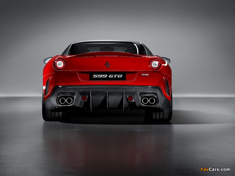 Ferrari 599 GTO 2010–12 wallpapers (800 x 600)