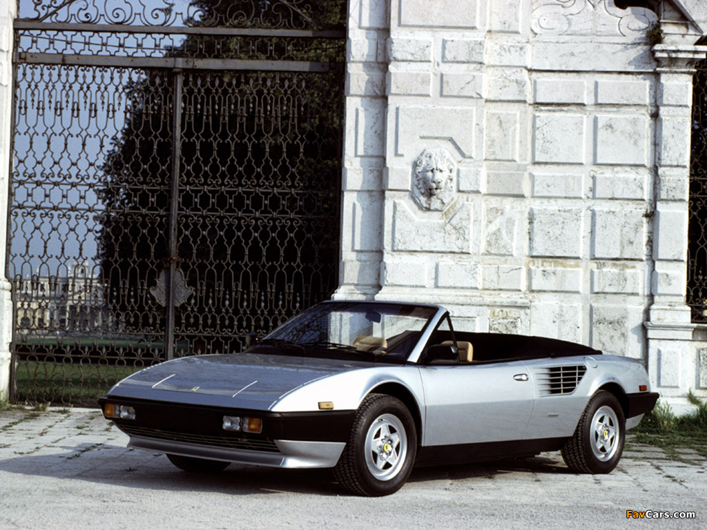 Ferrari Mondial Cabriolet 1980–85 photos (1024 x 768)