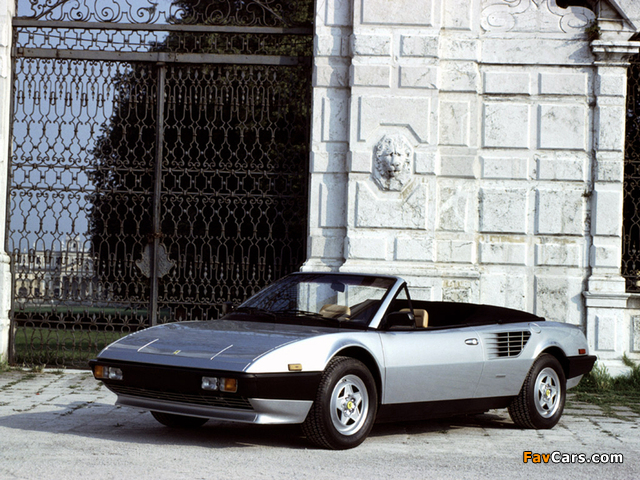Ferrari Mondial Cabriolet 1980–85 photos (640 x 480)