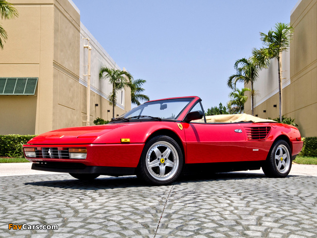 Ferrari Mondial 3.2 Cabriolet 1985–89 pictures (640 x 480)