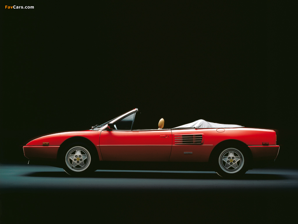 Ferrari Mondial T Cabriolet 1989–93 images (1024 x 768)