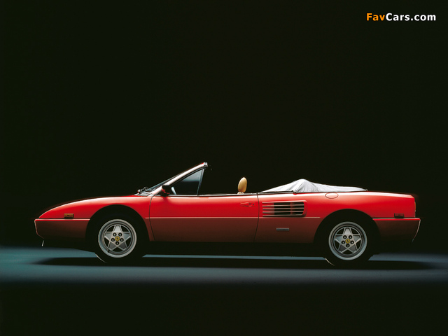 Ferrari Mondial T Cabriolet 1989–93 images (640 x 480)