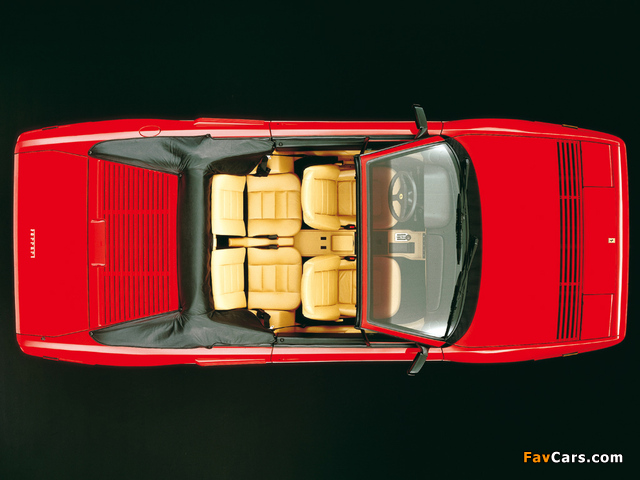 Ferrari Mondial T Cabriolet 1989–93 photos (640 x 480)
