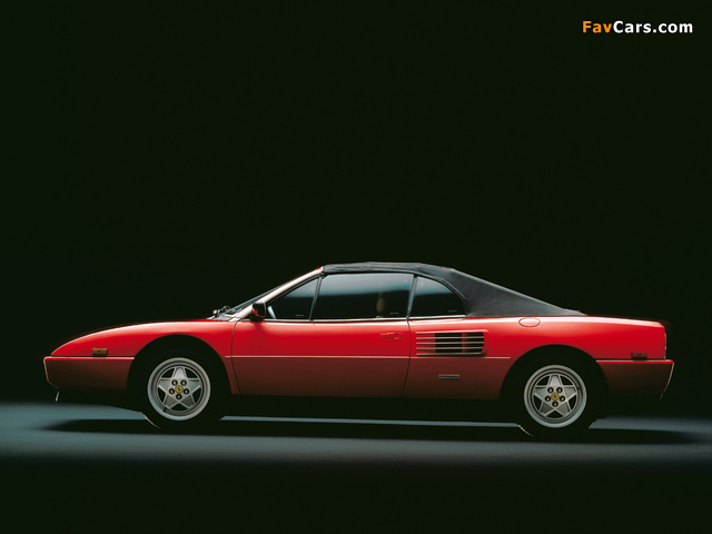 Ferrari Mondial T Cabriolet 1989–93 wallpapers (640 x 480)