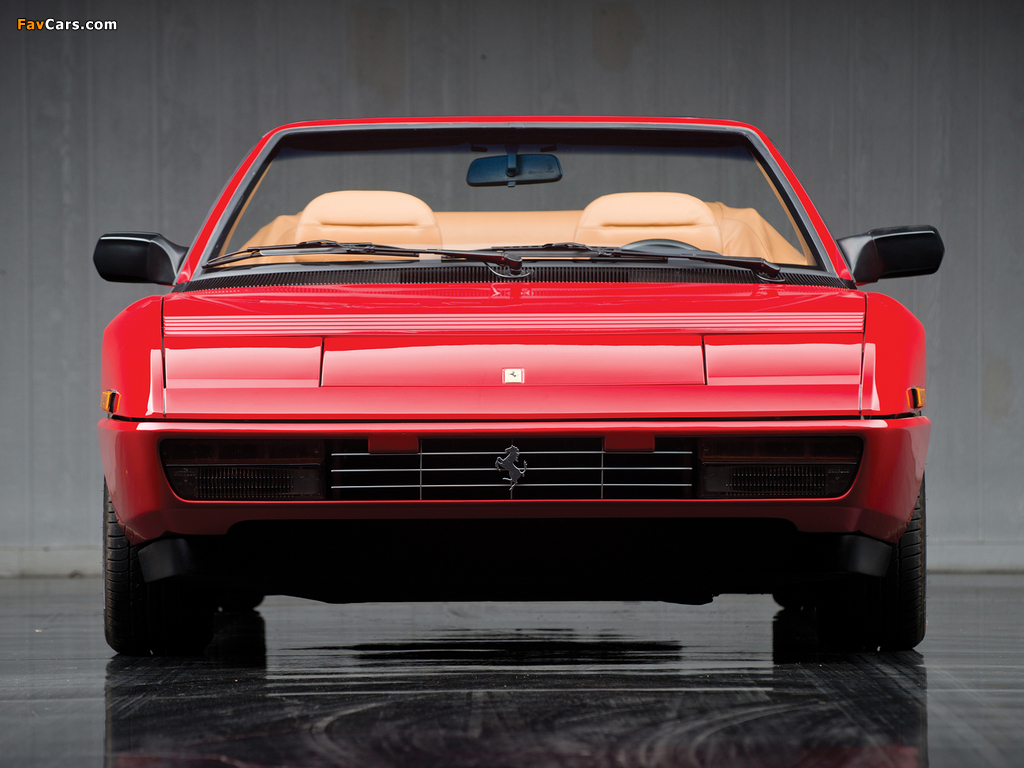 Ferrari Mondial T Cabriolet 1989–93 wallpapers (1024 x 768)