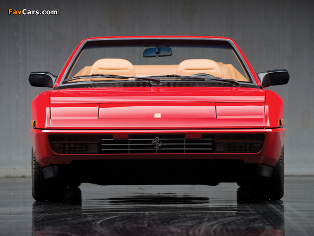 Ferrari Mondial T Cabriolet 1989–93 wallpapers (640 x 480)