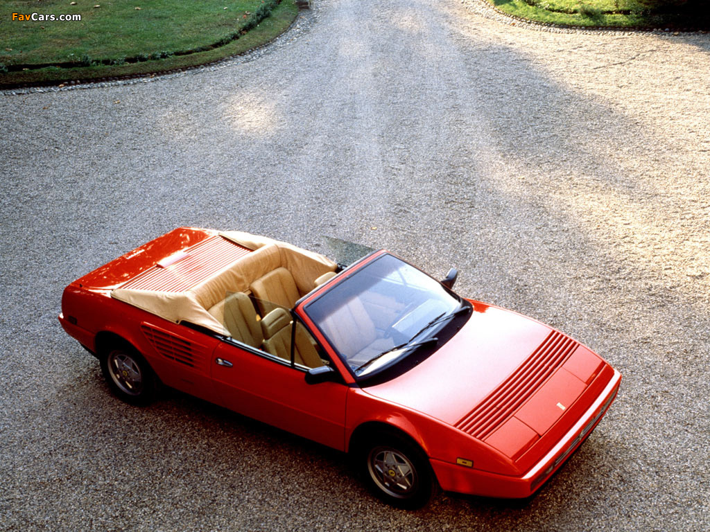 Images of Ferrari Mondial 3.2 Cabriolet 1985–89 (1024 x 768)
