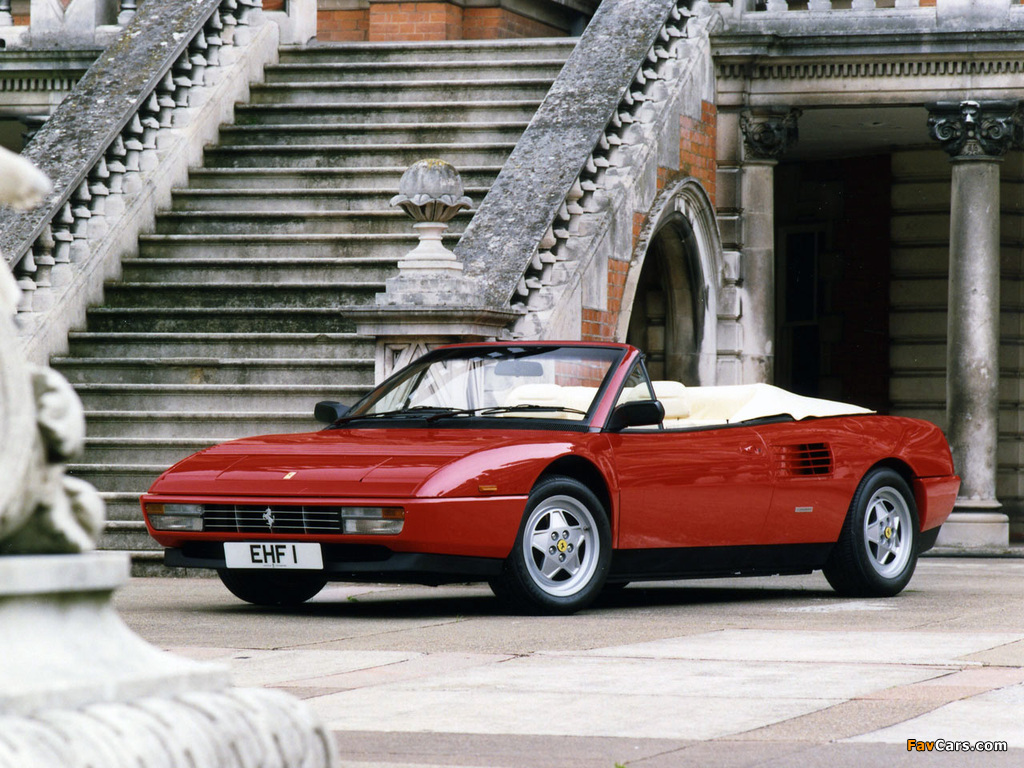 Images of Ferrari Mondial T Cabriolet UK-spec 1989–93 (1024 x 768)