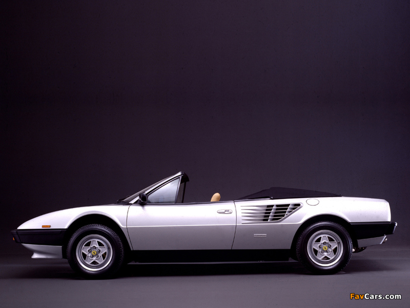 Pictures of Ferrari Mondial Cabriolet 1980–85 (800 x 600)