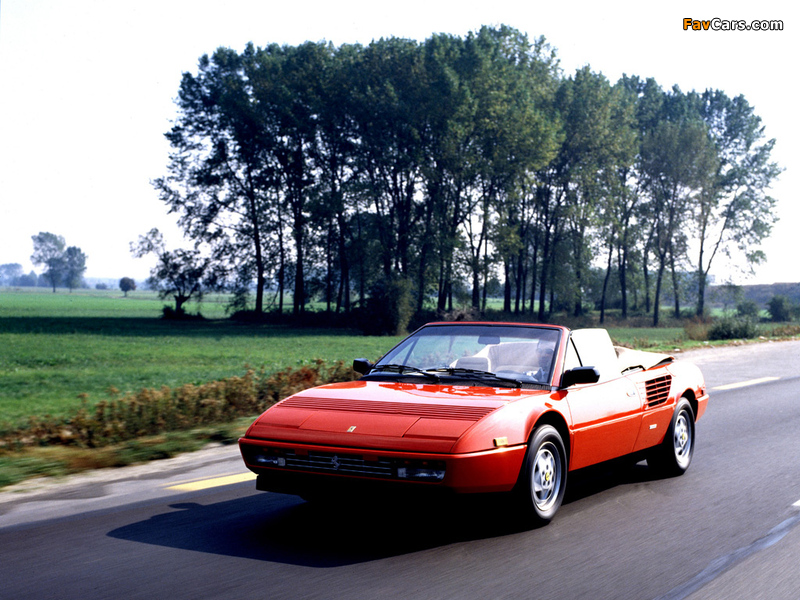 Ferrari Mondial 3.2 Cabriolet 1985–89 wallpapers (800 x 600)