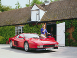 Images of Ferrari Testarossa UK-spec 1986–92