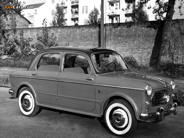 Fiat 1100 TV (103) 1953–56 photos (640 x 480)