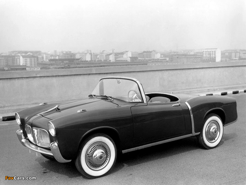 Fiat 1100 TV Spider 1955–60 wallpapers (800 x 600)