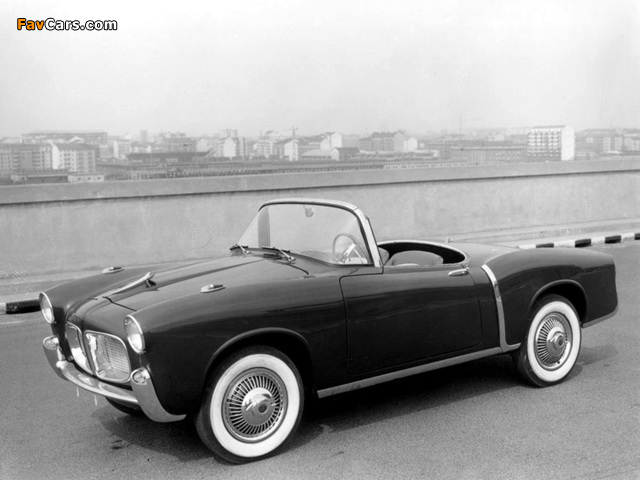 Fiat 1100 TV Spider 1955–60 wallpapers (640 x 480)