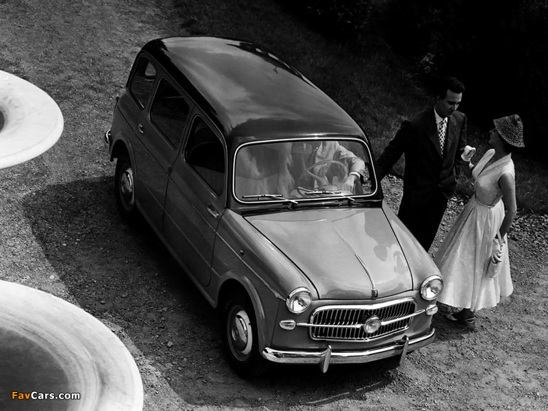 Images of Fiat 1100 Familiare (103E) 1956–57 (800 x 600)