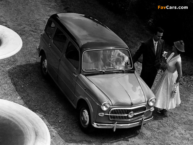 Images of Fiat 1100 Familiare (103E) 1956–57 (640 x 480)