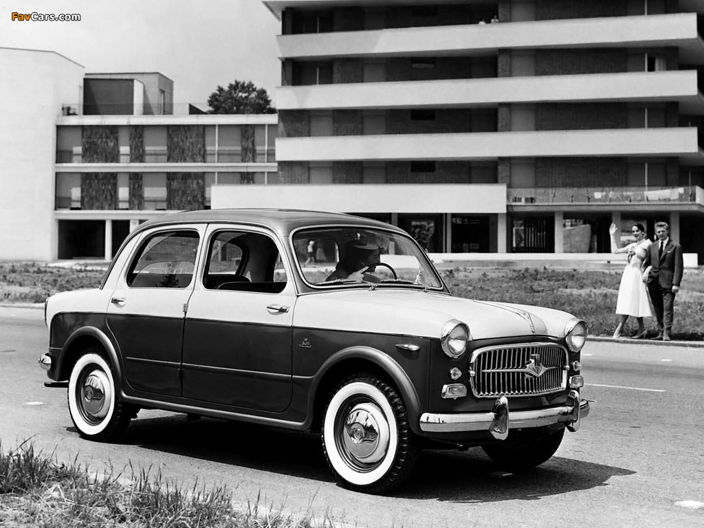 Images of Fiat 1100 TV (103E) 1956–57 (1024 x 768)