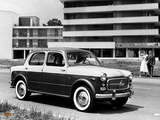 Images of Fiat 1100 TV (103E) 1956–57 (640 x 480)
