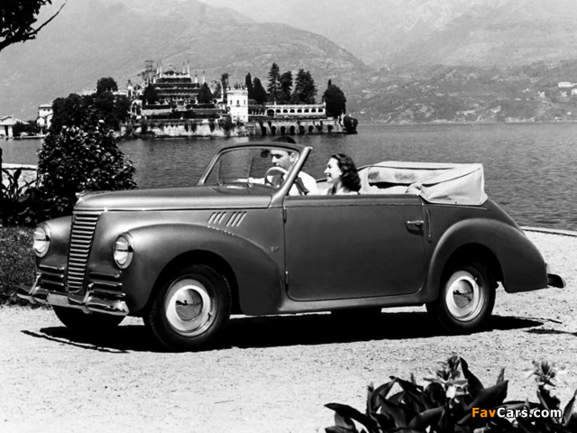 Pictures of Fiat 1100 B Cabriolet 1948–49 (640 x 480)