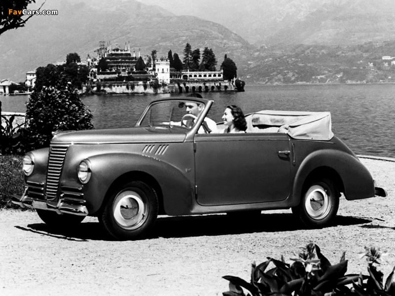 Pictures of Fiat 1100 B Cabriolet 1948–49 (800 x 600)