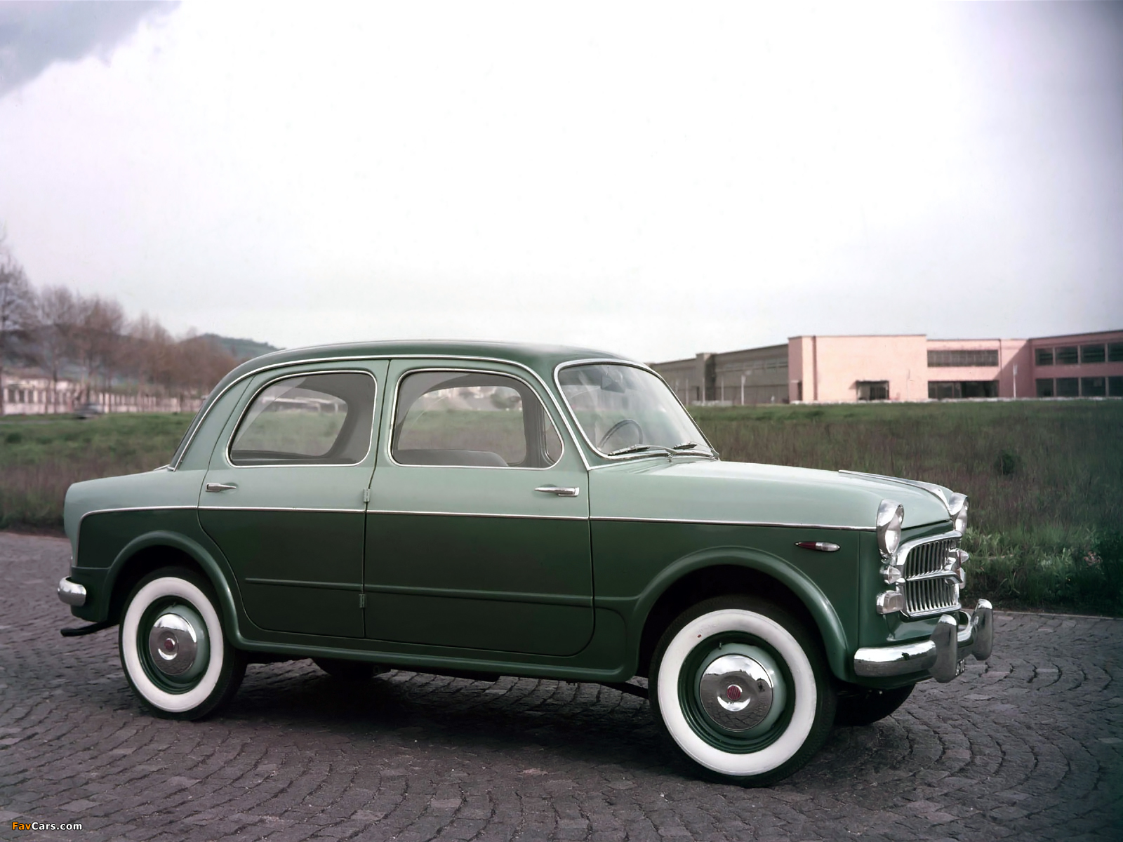 Fiat 1100 TV (103E) 1956–57 wallpapers (1600 x 1200)