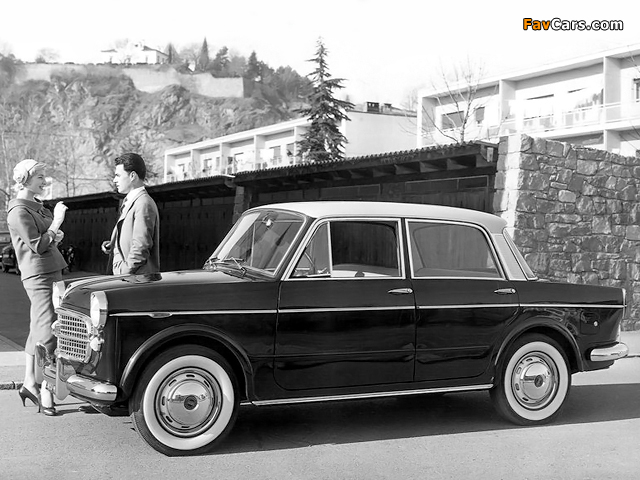 Fiat 1200 Granluce 1957–59 wallpapers (640 x 480)