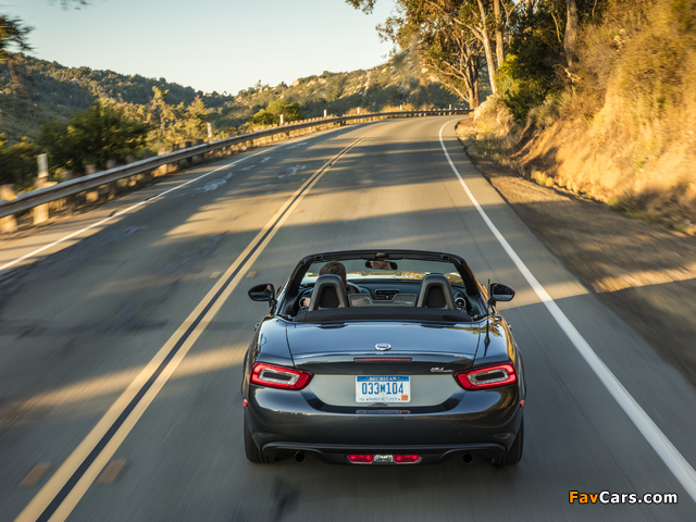 Fiat 124 Spider Classica (348) 2016 photos (640 x 480)