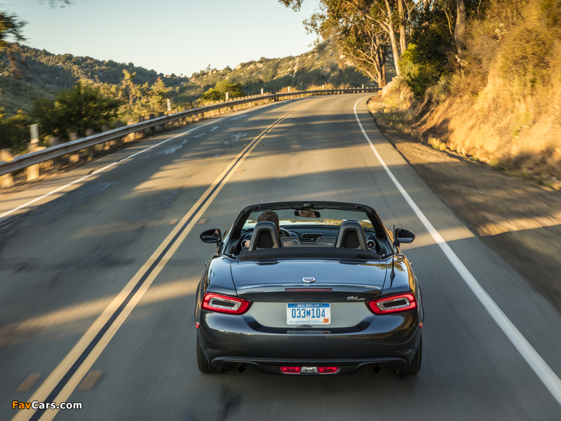 Fiat 124 Spider Classica (348) 2016 photos (800 x 600)