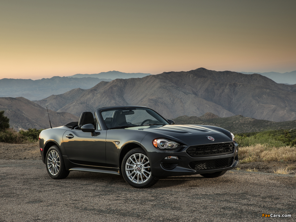 Fiat 124 Spider Classica (348) 2016 wallpapers (1024 x 768)
