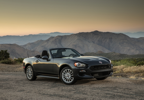 Fiat 124 Spider Classica (348) 2016 wallpapers