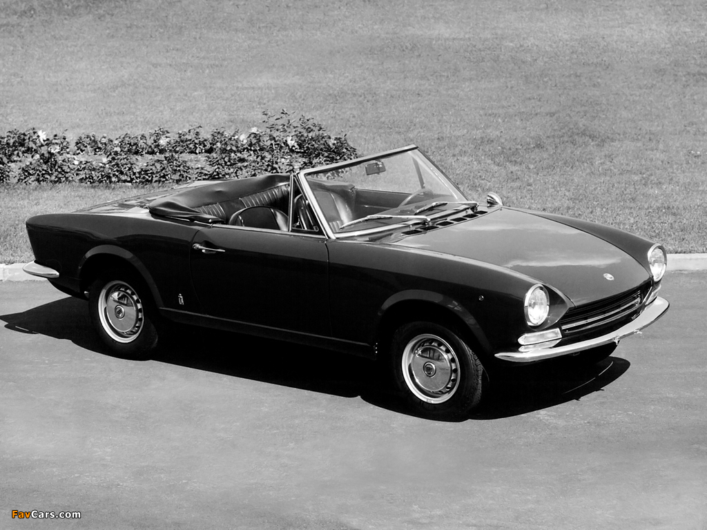 Photos of Fiat 124 Sport Spider (AS) 1966–70 (1024 x 768)