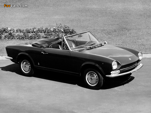 Photos of Fiat 124 Sport Spider (AS) 1966–70 (640 x 480)
