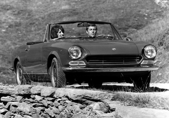Fiat 124 Sport Spider (AS) 1966–70 wallpapers